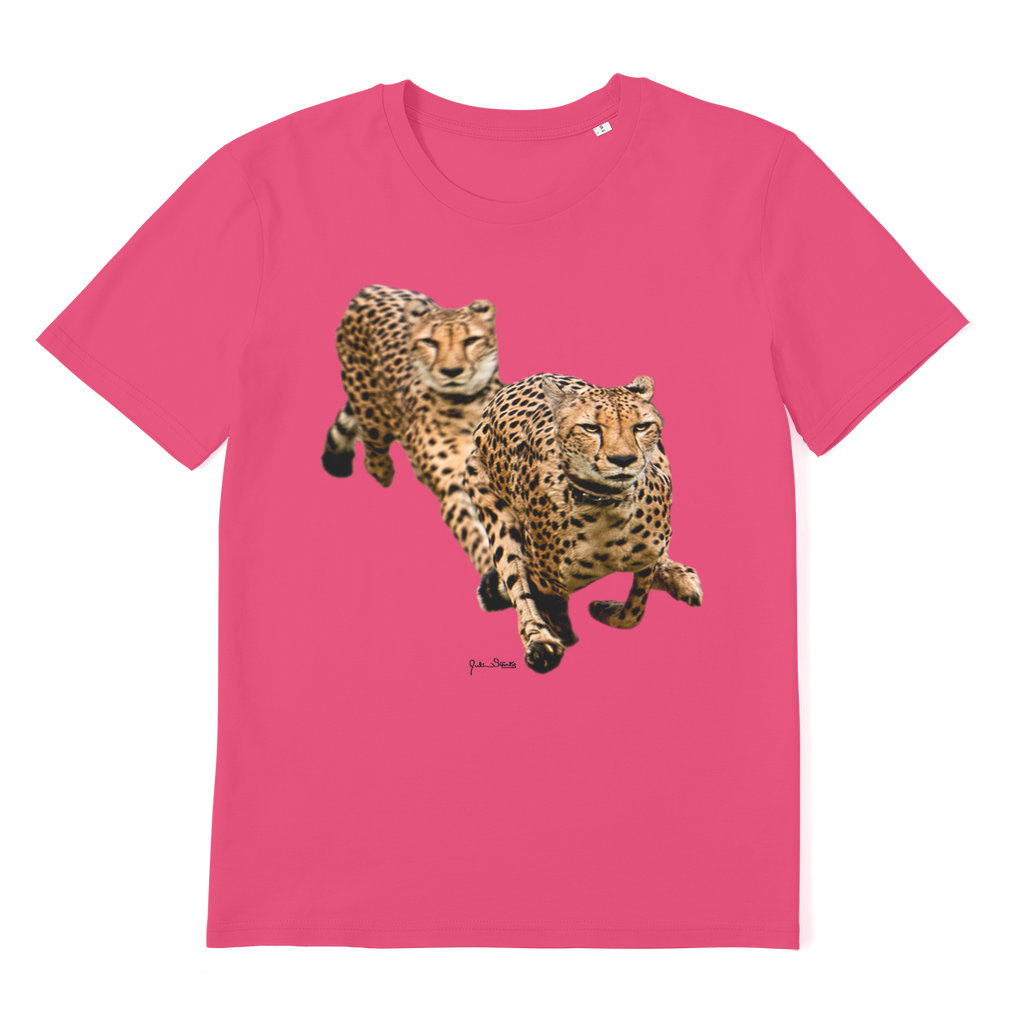 The Cheetah Brothers Premium Organic Adult T-Shirt