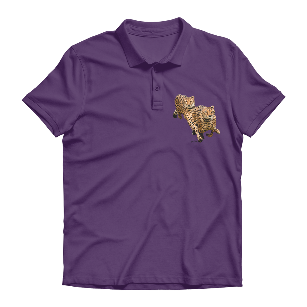 The Cheetah Brothers Premium Adult Polo Shirt