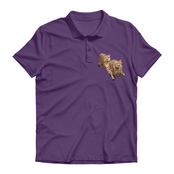 The Cheetah Brothers Premium Adult Polo Shirt