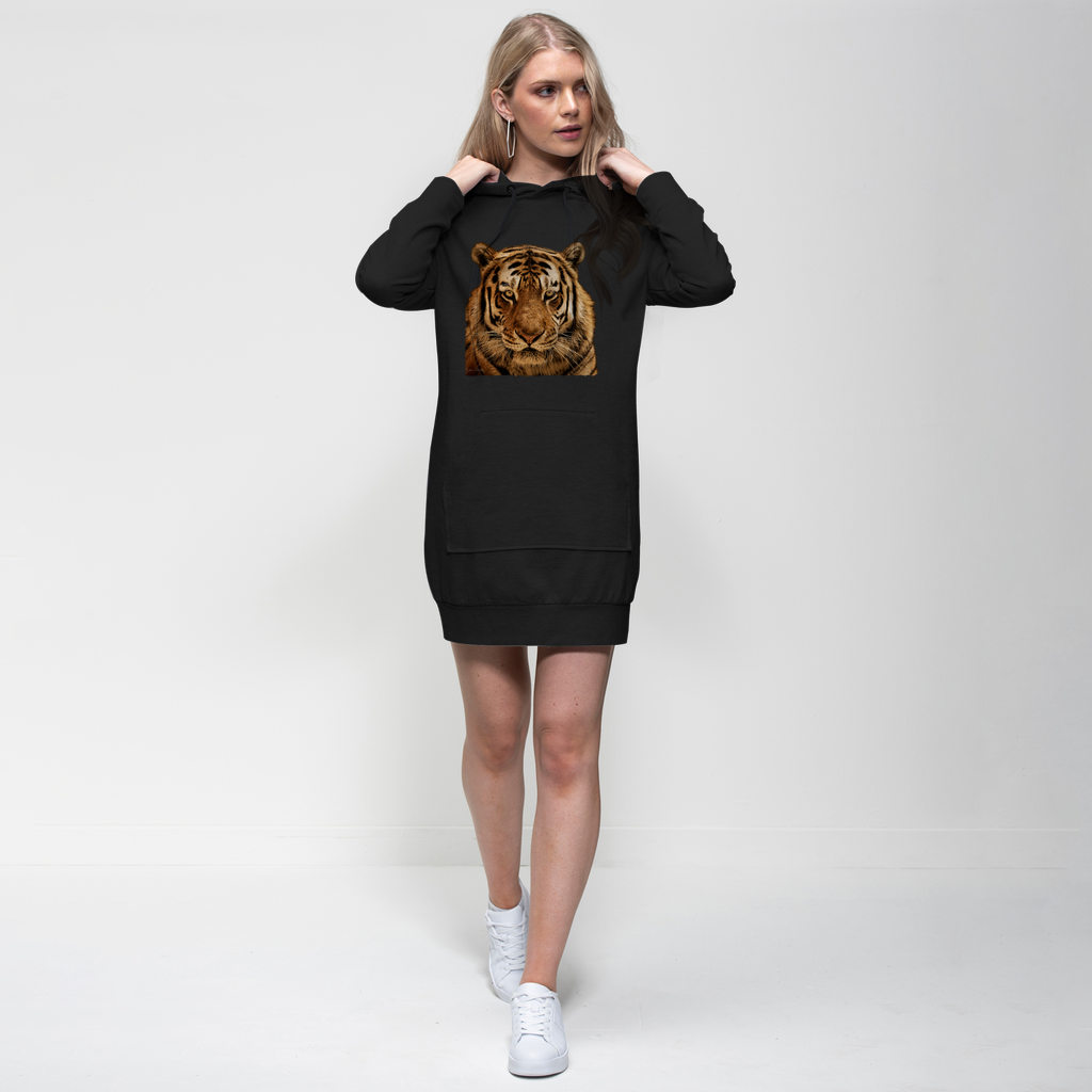 Massive Tiger Premium Adult Hoodie Dress