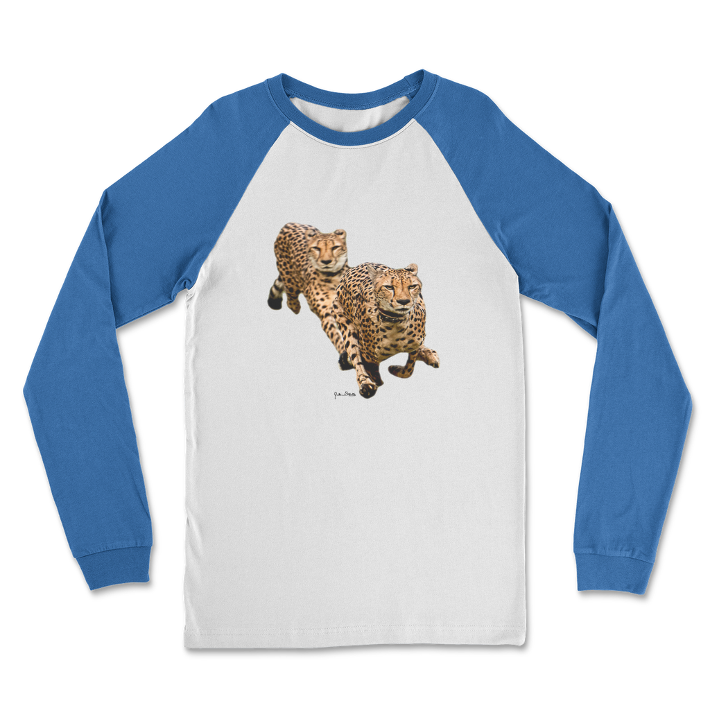 The Cheetah Brothers Classic Raglan Long Sleeve Shirt