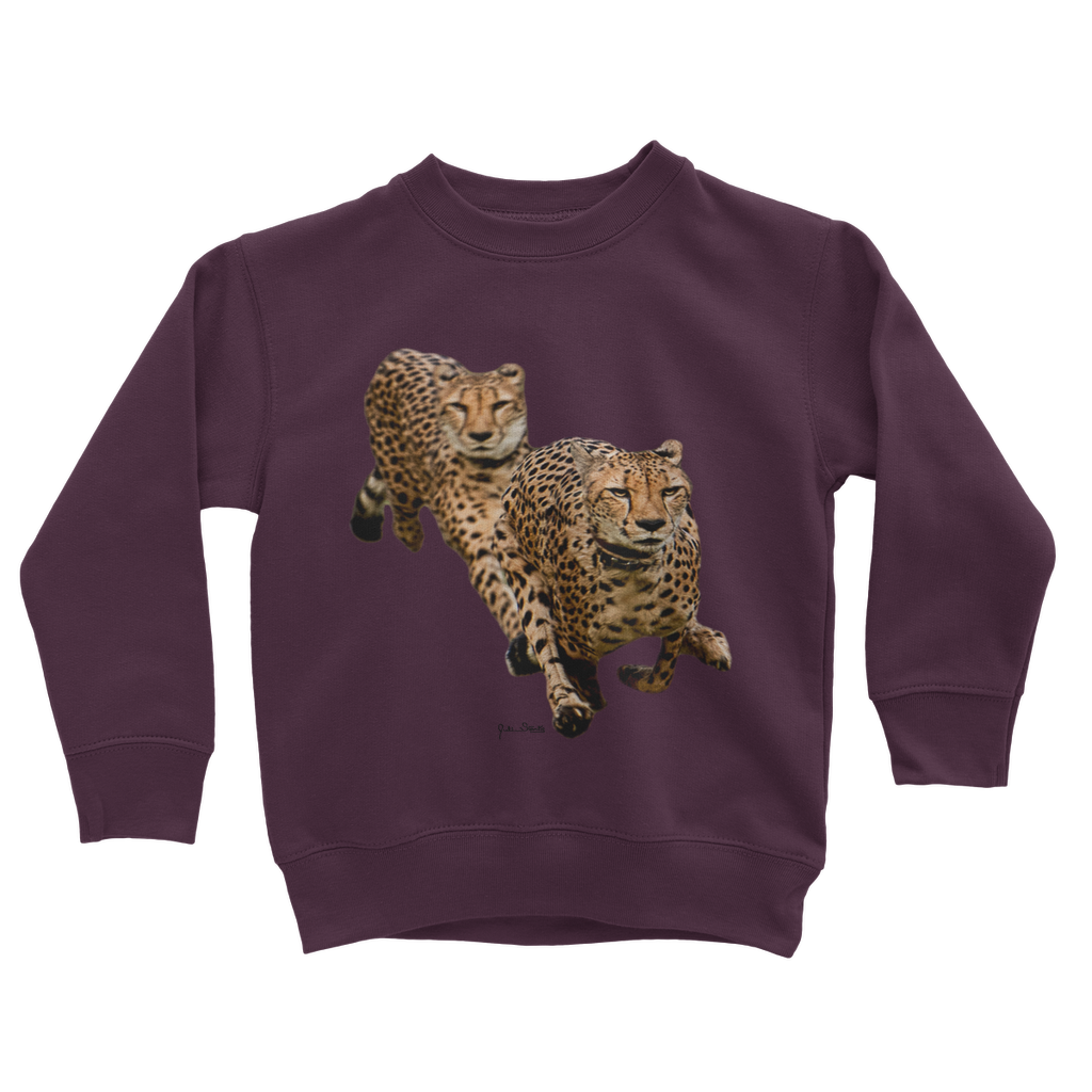 The Cheetah Brothers Classic Kids Sweatshirt