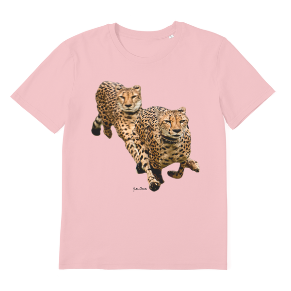 The Cheetah Brothers Premium Organic Adult T-Shirt