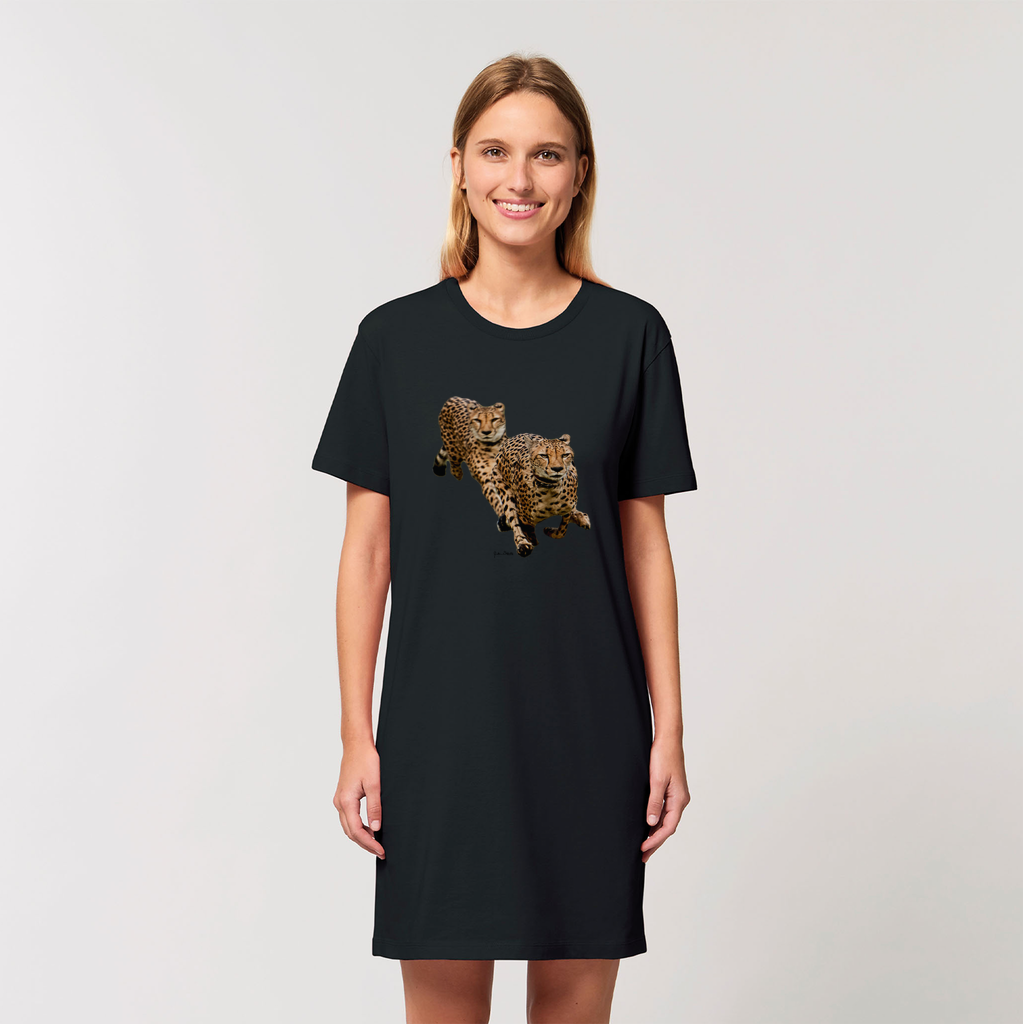 The Cheetah Brothers Organic T-Shirt Dress