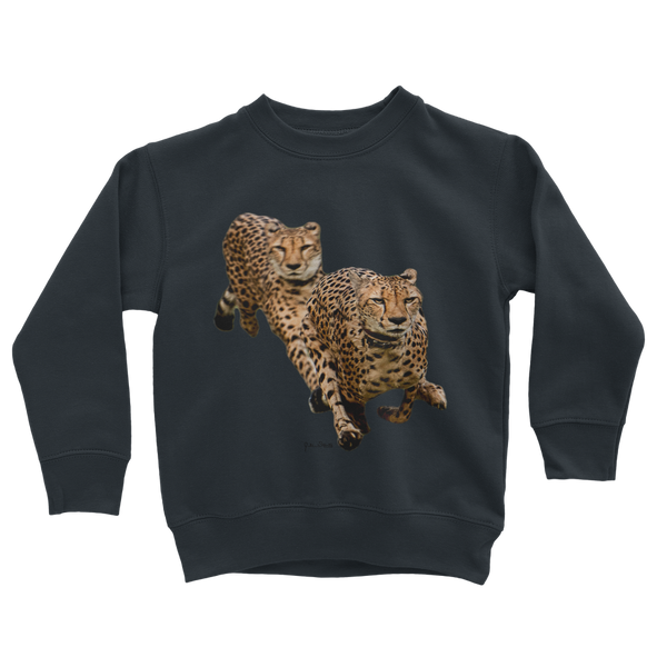 The Cheetah Brothers Classic Kids Sweatshirt