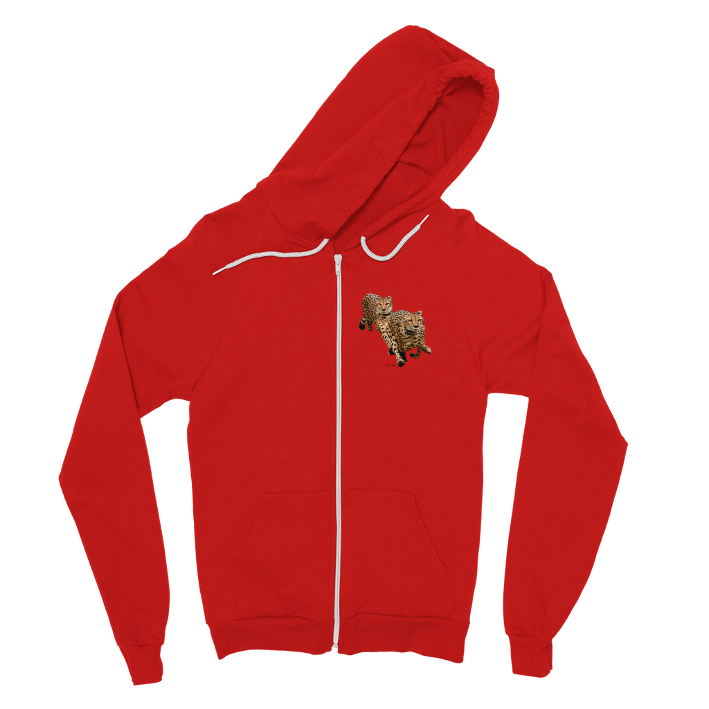 The Cheetah Brothers Classic Adult Zip Hoodie