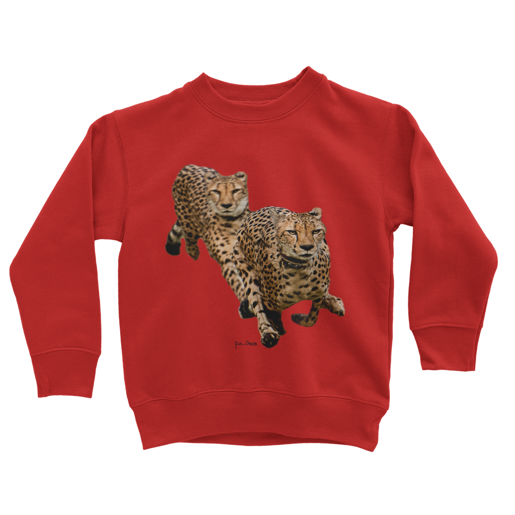 The Cheetah Brothers Classic Kids Sweatshirt