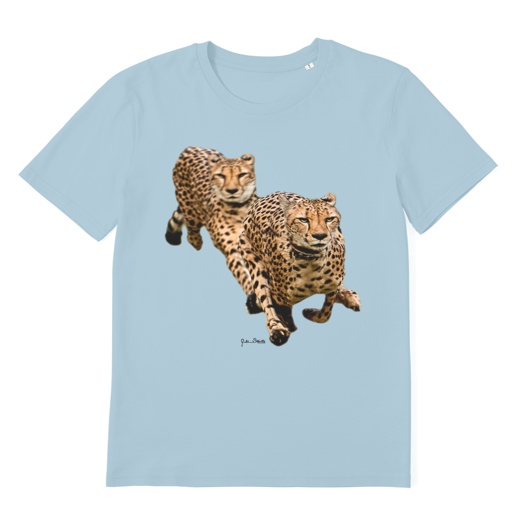 The Cheetah Brothers Premium Organic Adult T-Shirt