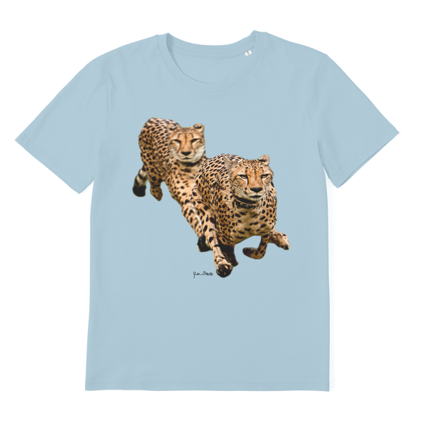The Cheetah Brothers Premium Organic Adult T-Shirt