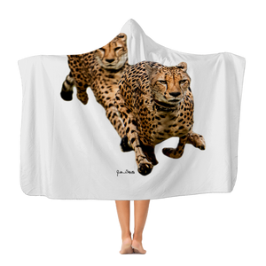 The Cheetah Brothers Classic Adult Hooded Blanket