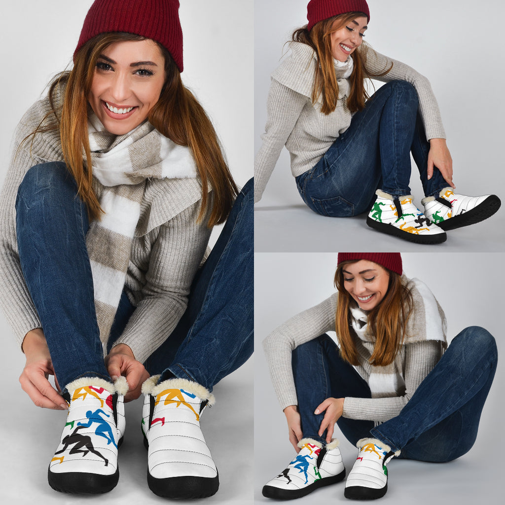 Colorful "Running Men" Everywhere!