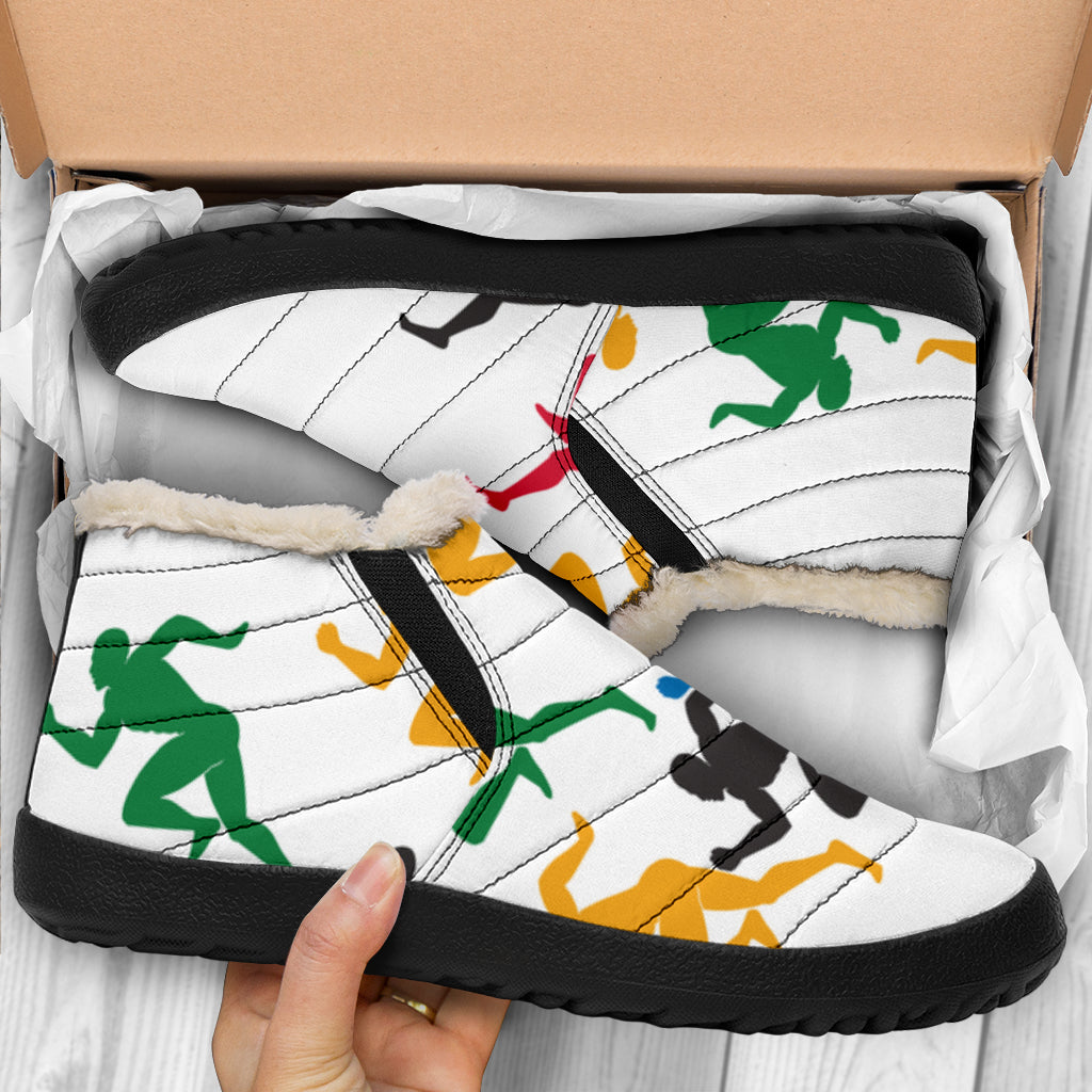 Colorful "Running Men" Everywhere!