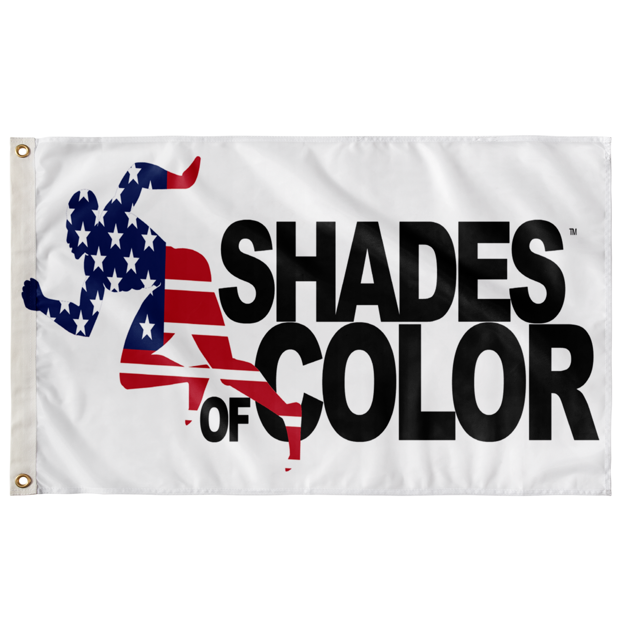 Shades of Color - "Running Man" in Stars & Stripes