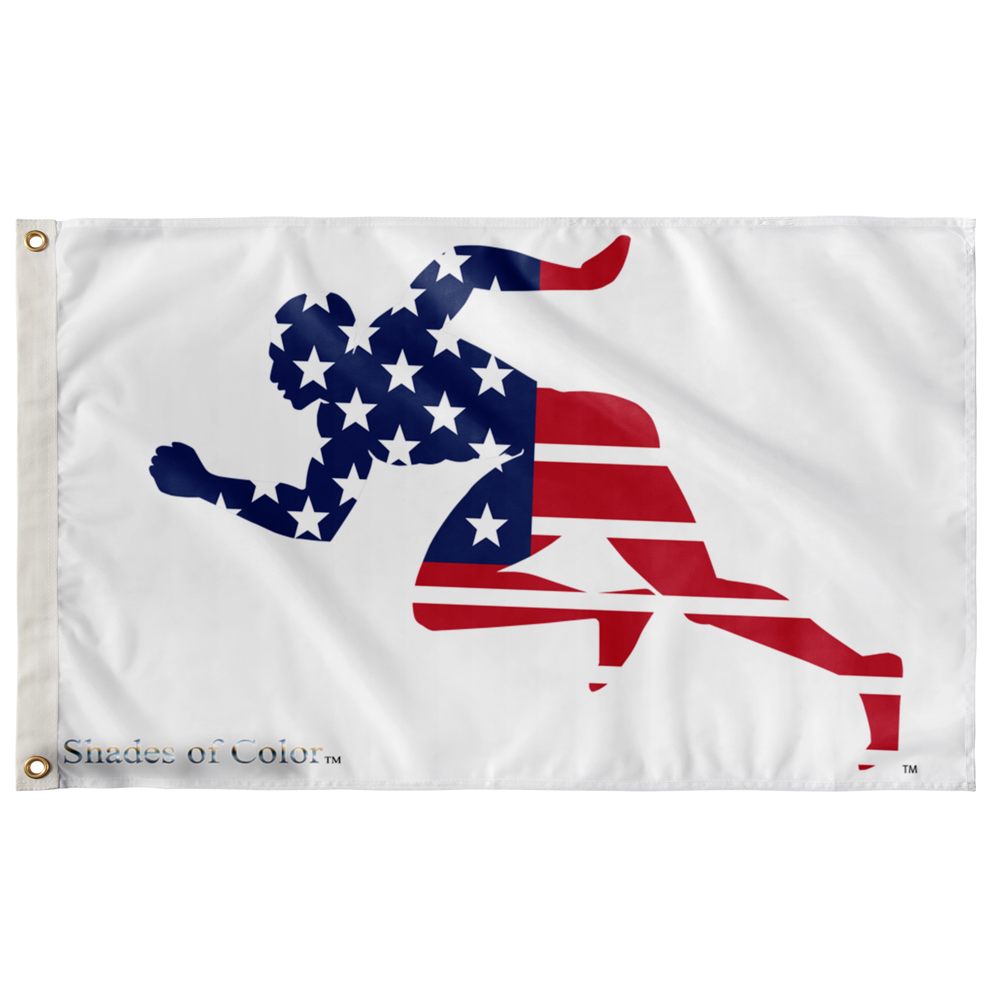 "Running Man" in Stars & Stripes