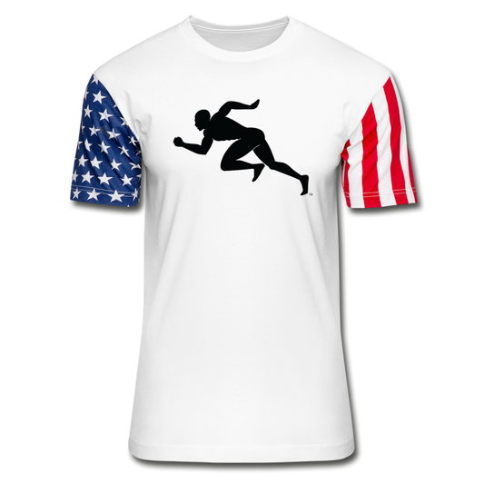 Unisex Stars & Stripes T-Shirt - white