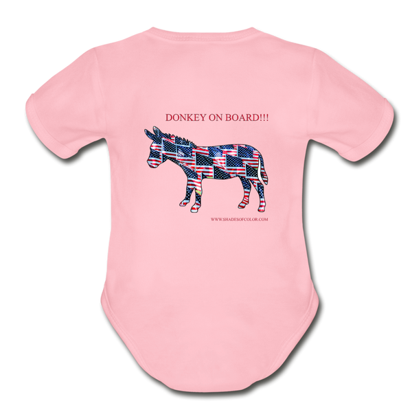 Biden/Harris An Awesome "This is America" Baby Bodysuit! - light pink