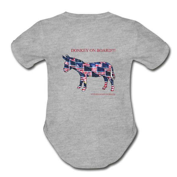 Biden/Harris An Awesome "This is America" Baby Bodysuit! - heather gray